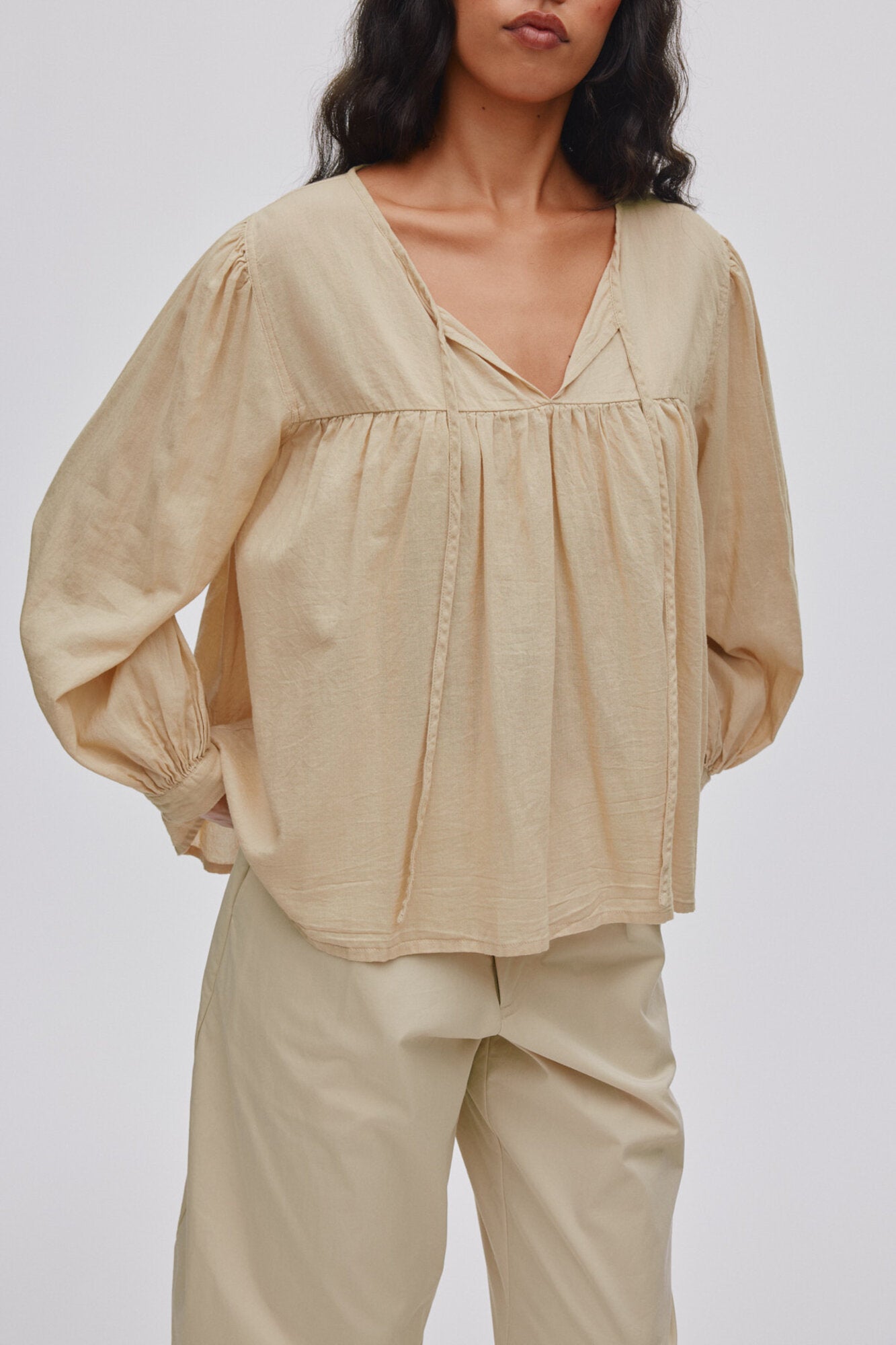 Eike Cotton bluse - Boulder